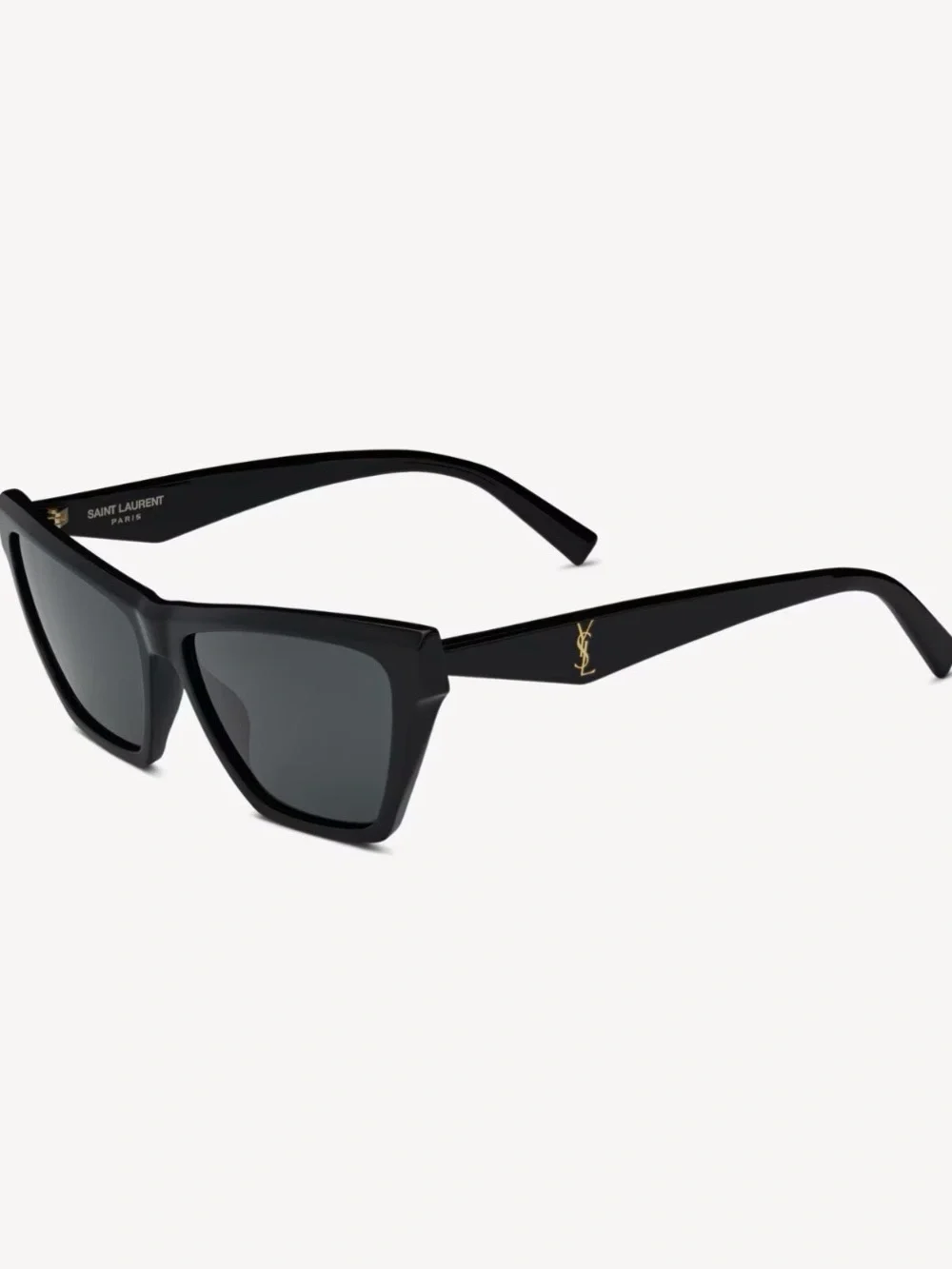 YSL RECTANGULAR CAT-EYE SUNGLASSES WITH ACETATE FRAMES AND NYLON LENSE - SL M103